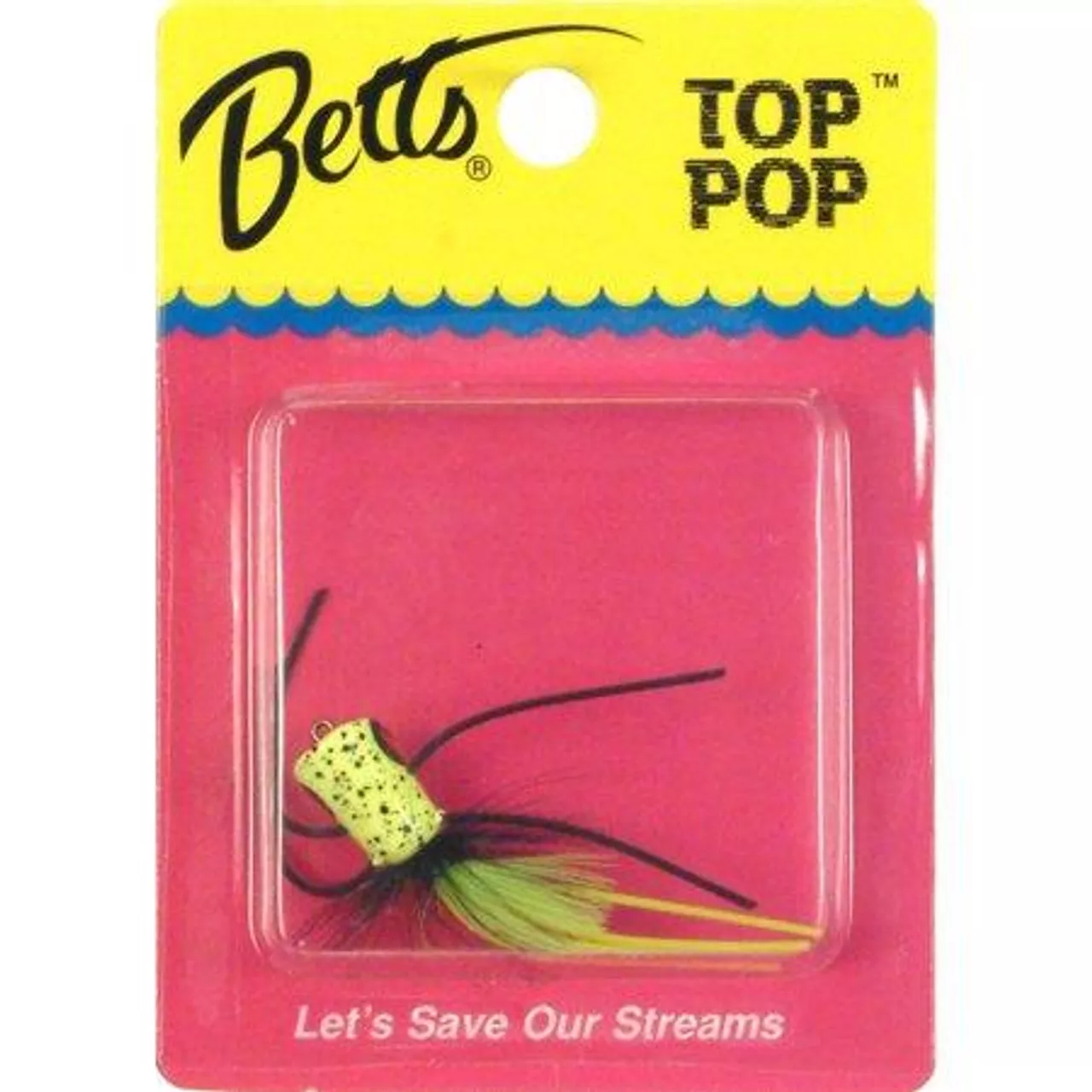 Betts Top Pop Chartreuse Speck – Size 8 #301-8