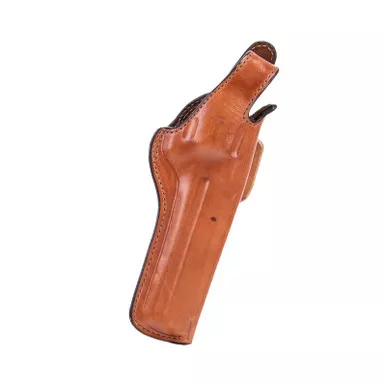 Bianchi Model 5BHL Thumbsnap Suede Lined Belt Holster - Revolver for Ruger GP100 (4" bbl)