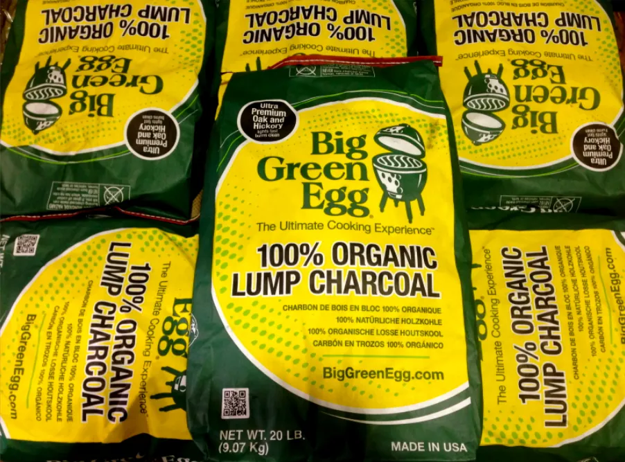 Big Green Egg 100% Organic Lump Charcoal 20lb. #390011