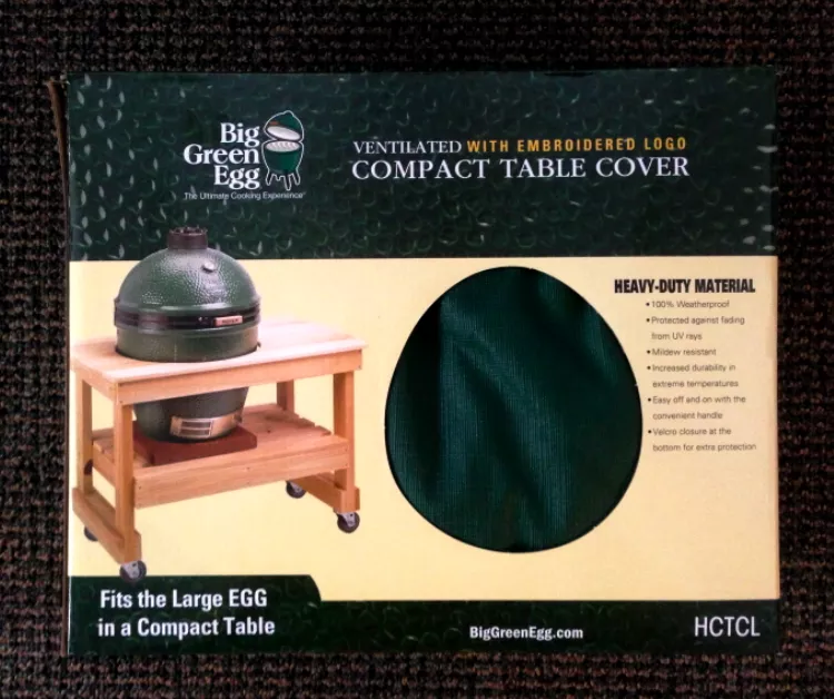 Big Green Egg Embroidered Compact Table Cover #201409