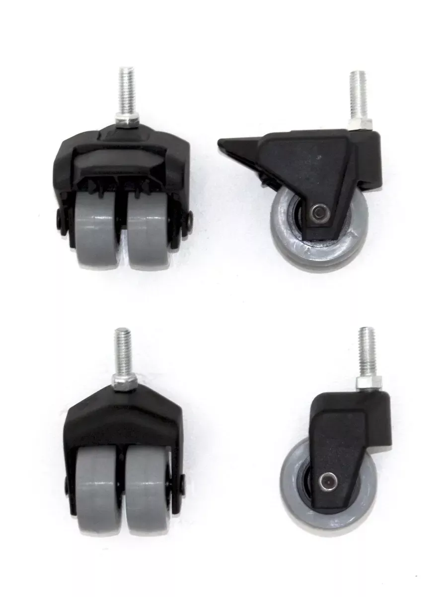 Big Green Egg Locking Caster Set for Hardwood Tables