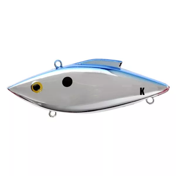 Bill Lewis Knock-N-Trap 1/2 Oz – Chrome/Blue #BKRT-25B