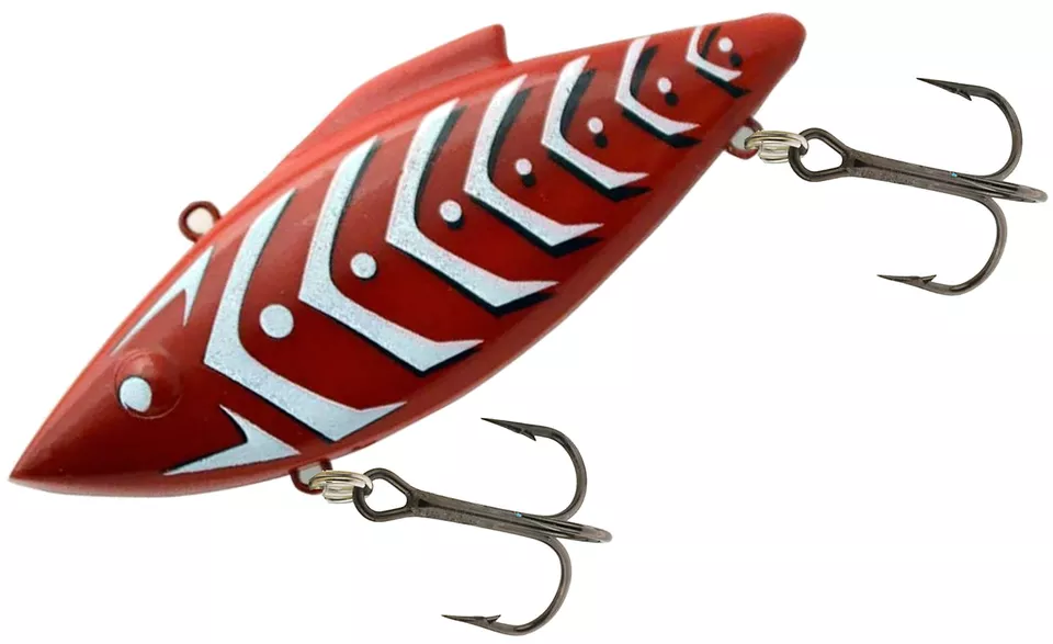 Bill Lewis Rat-L-Trap 1/2oz – Retro Red Bones #RT643