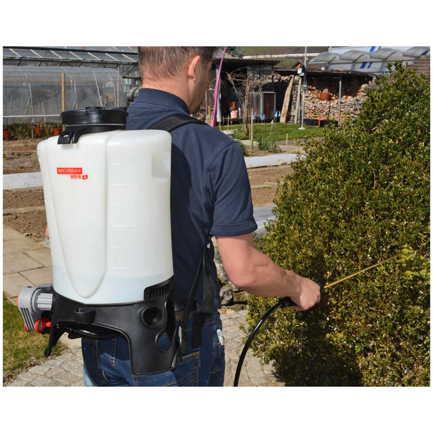 Birchmeier RPD 15 ABR Backpack Sprayer 4-Gallon Capacity