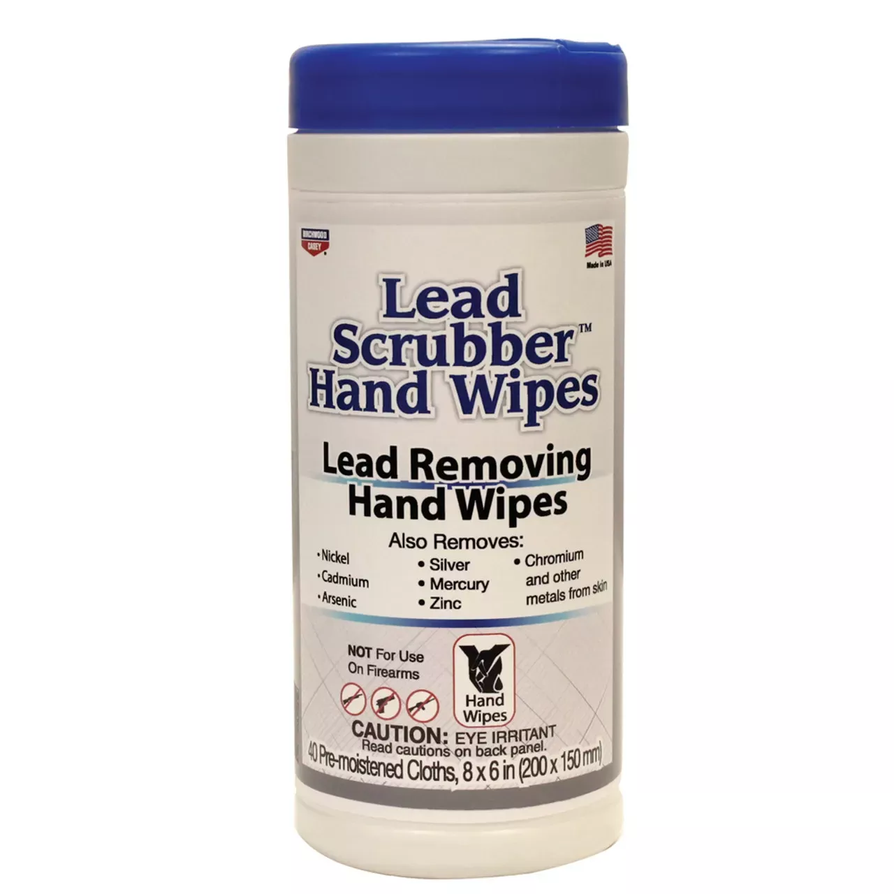 Birchwood Casey Lead Scrubber 40-Count Hand Wipes