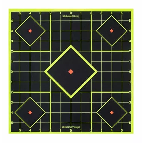Birchwood Casey Shoot-N-C 8in Sight-In Target – 15 Targets