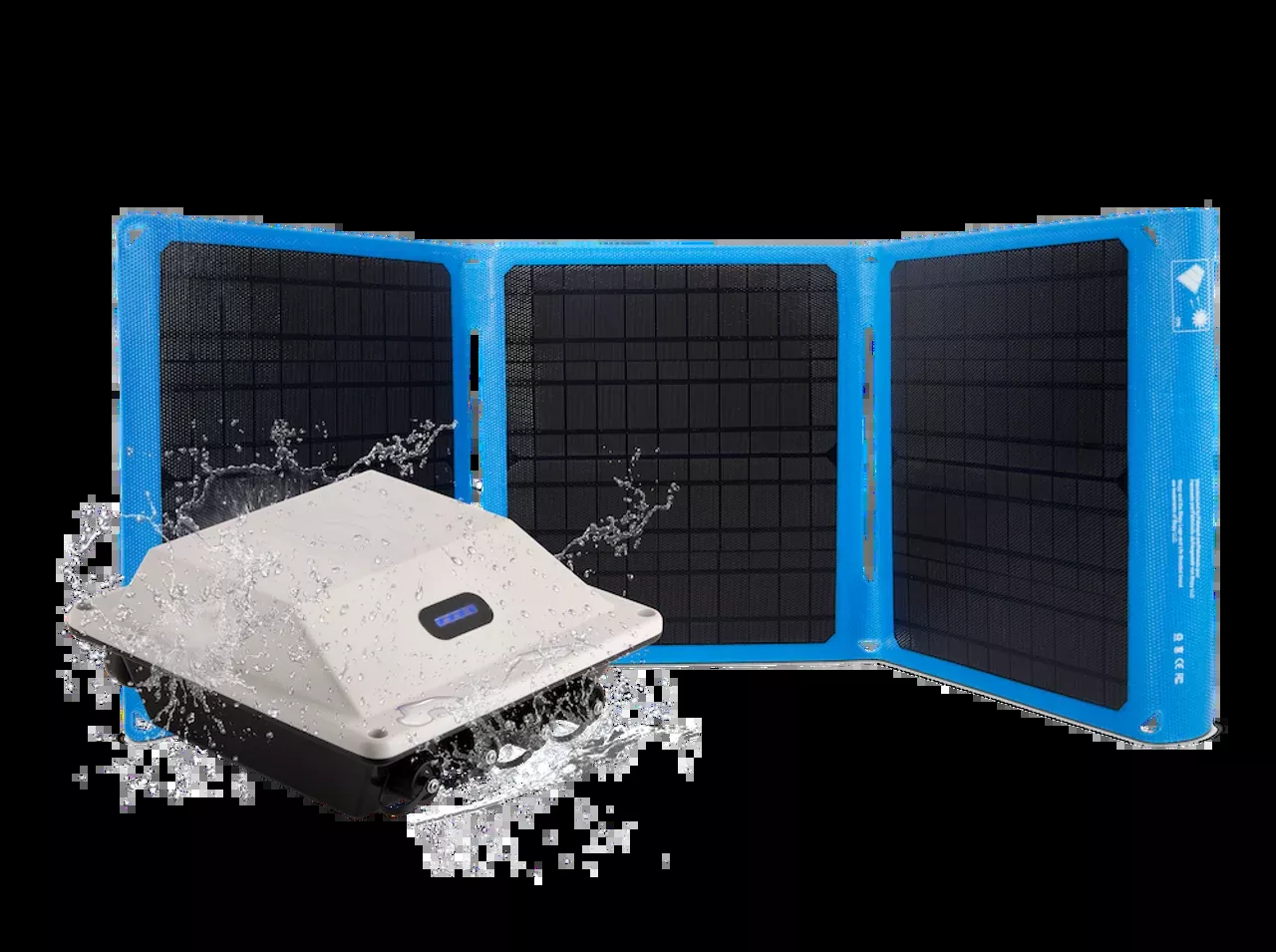 Bixpy PWC Motors PP-166 Power Station & SUN45 Solar Panel Bundle Kit