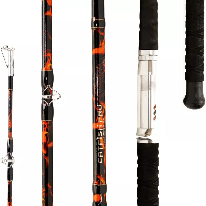 Black Dragon Fire Casting Rod|Medium&Medium-Heavy&Heavy