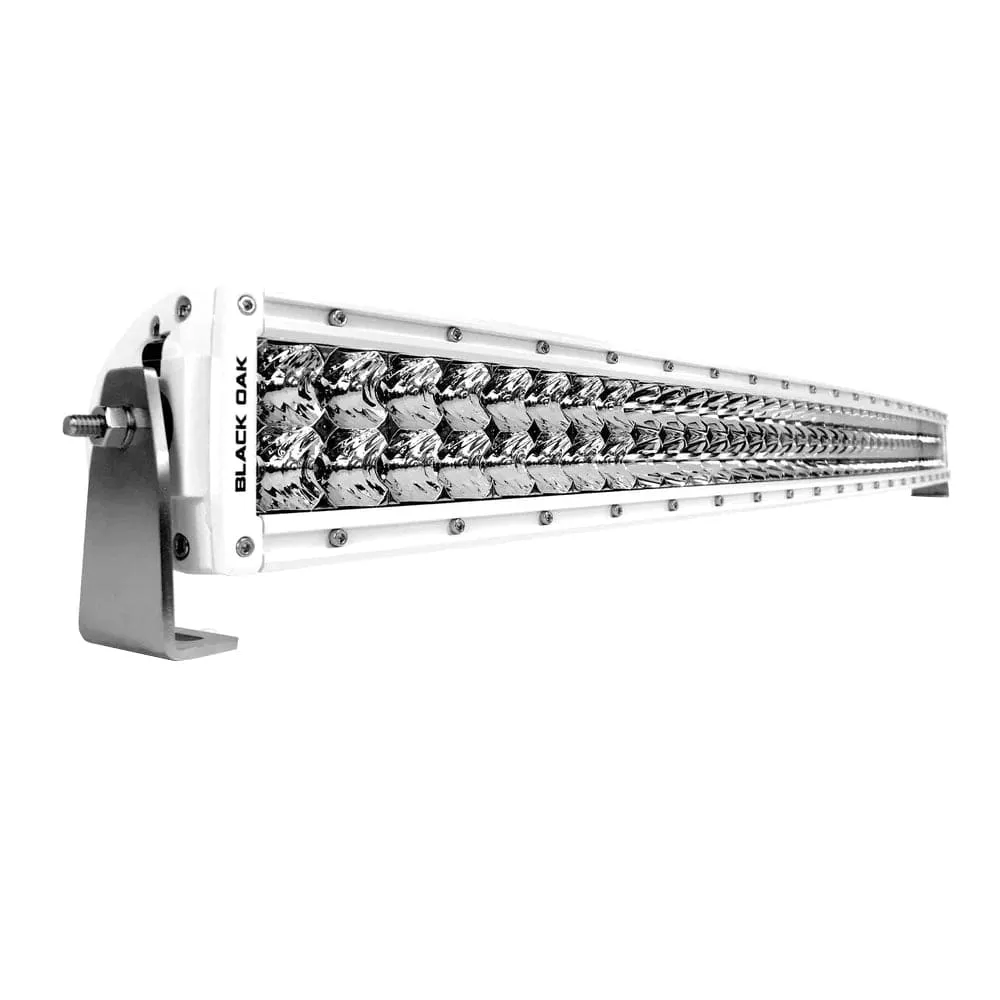 Black Oak Pro Series Curved Double Row Combo 40″ Light Bar – White