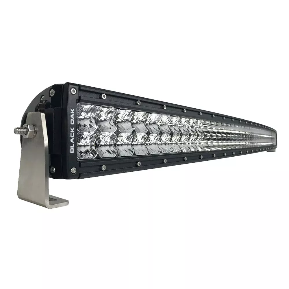 Black Oak Pro Series Curved Double Row Combo 50″ Light Bar – Black