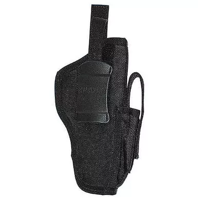 Blackhawk 40AM01BK Hip Holster w/Mag 3"-4" med Auto Black AMBI