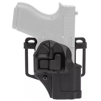 Blackhawk 410568BK-L Serpa CQC Holster w/ Paddle Matte Glock 43 Black LH