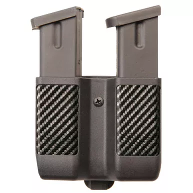 Blackhawk 410610CBK Double 9mm/10mm/40/45 Double Stack Mag Case Black