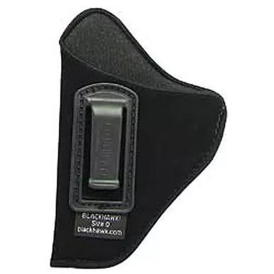 Blackhawk 73IP06BK-L ISP Holster With Clip 3.75"-4.5" Barrel Large Autos RH