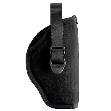 Blackhawk 73NH06BK-R Hip Holster With Retention Strap 3"-4" Med Auto RH