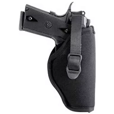 Blackhawk 73NH08BK-R Holster With Retention Strap 3.25"-3.75" Autos RH