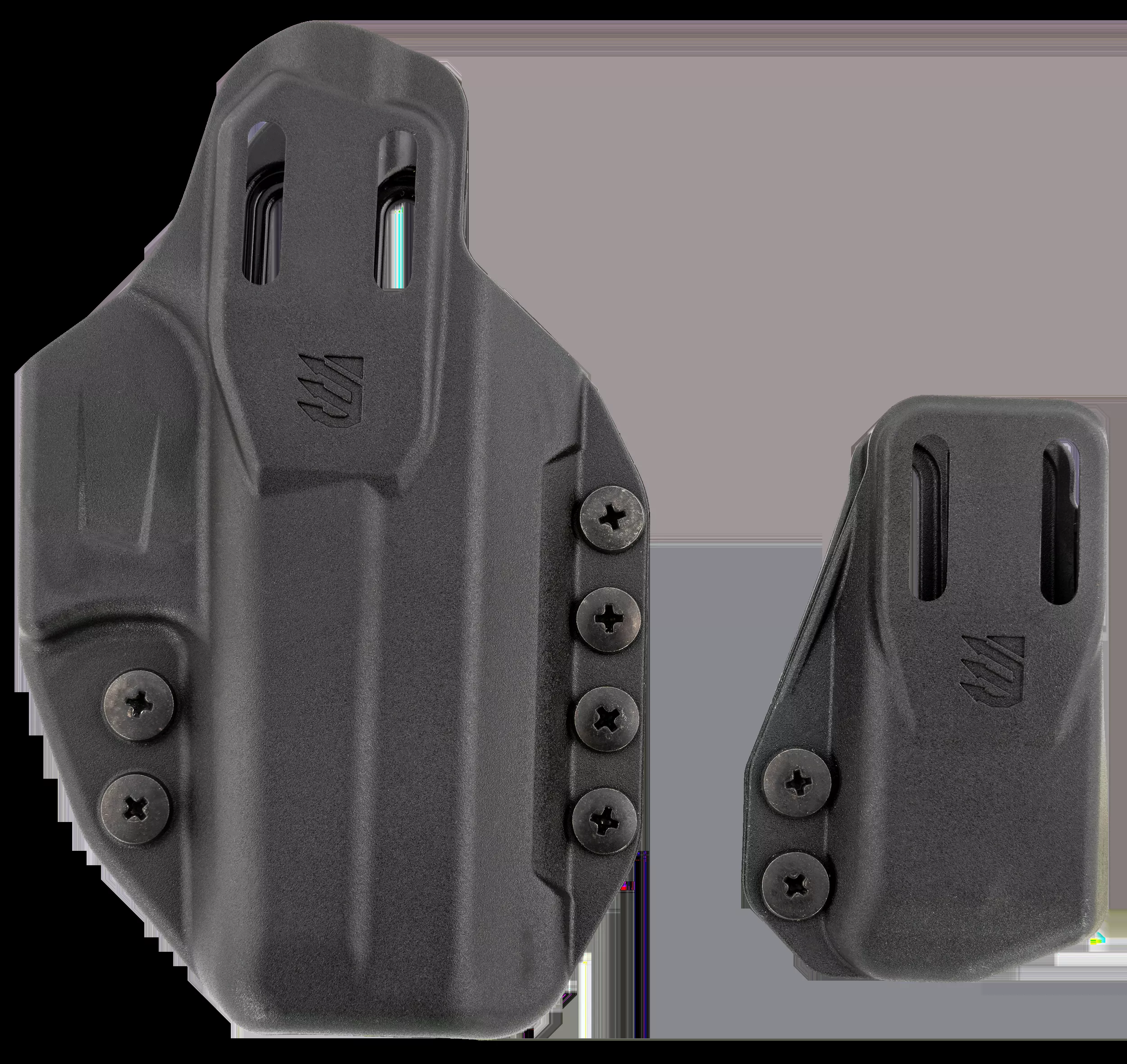 Blackhawk Stache Premium Kit IWB Size 02 Black Polymer Belt Clip