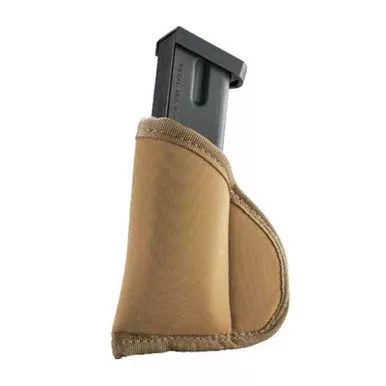 Blackhawk TecGrip ISP/IWB Full Size Single/Double Stack Mag Pouch Coyote Tan - 40MP01CT