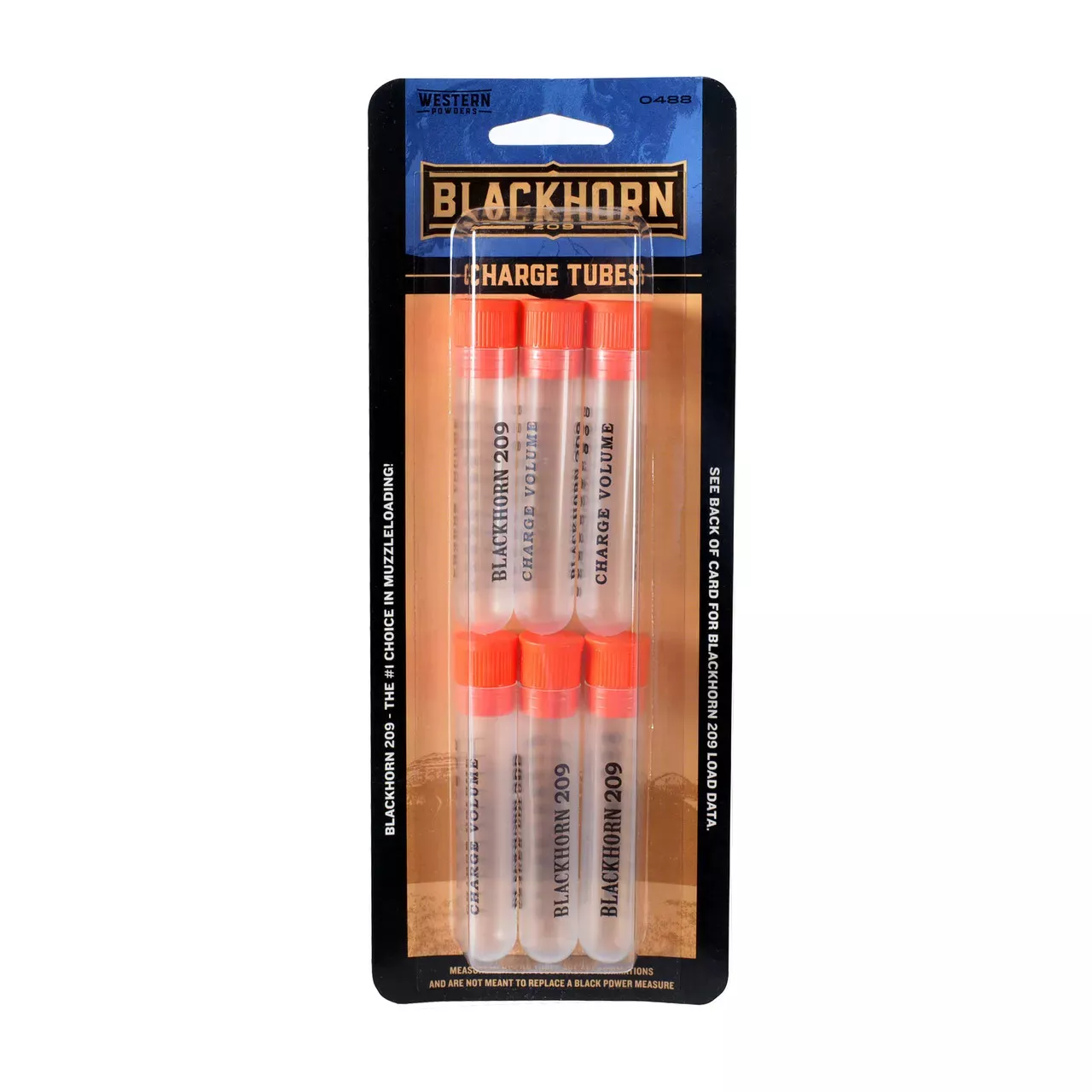 Blackhorn 209 Charge Tubes - 6-Pack
