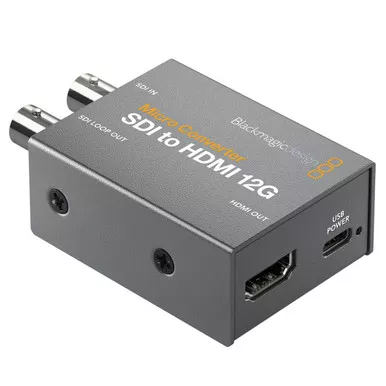 BLACKMAGIC DESIGN SDI to HDMI 12G Micro Converter (CONVCMIC/SH12G)