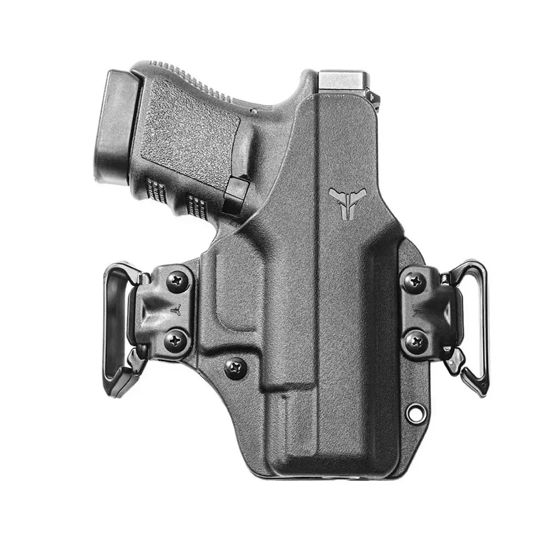 Blade-Tech Total Eclipse 2.0 IWB/OWB Holster Glock 43 Ambidextrous Black AMMX0112EMGL43BLK