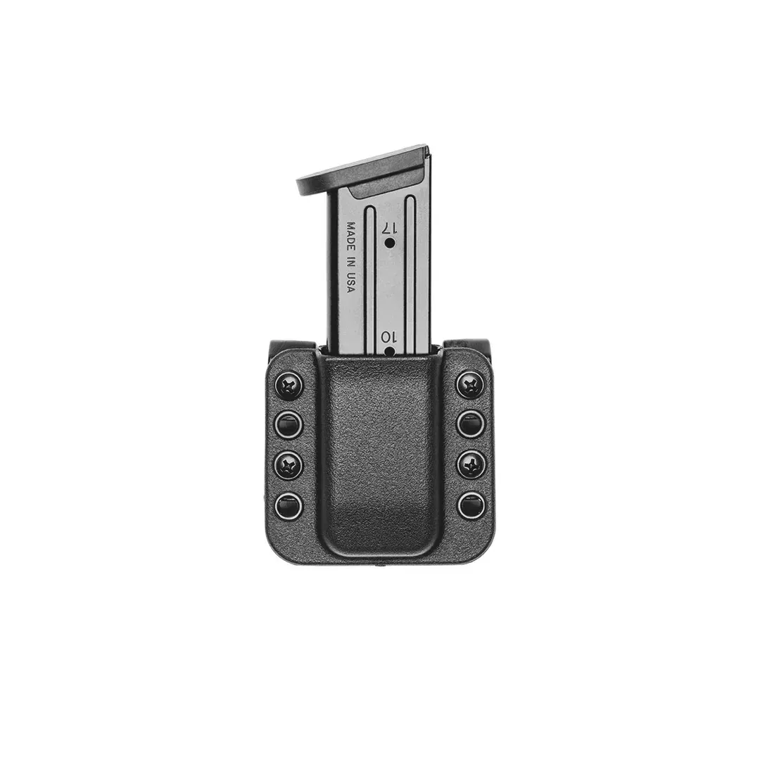 Blade-Tech Total Eclipse Single Mag Pouch Glock 43X/48 IWB/OWB Ambidextrous Black AMMX0112ESGL94BLK