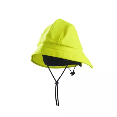 BLAKLADER 2009 Hi-Vis Yellow Rain Hat (200920033300)