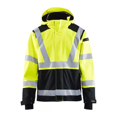 BLAKLADER 4787 US Hi-Vis Premium Shell Yellow/Black Jacket (478719873399)