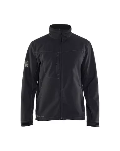 BLAKLADER Mens 4957 Softshell Black Jacket (495725179900)