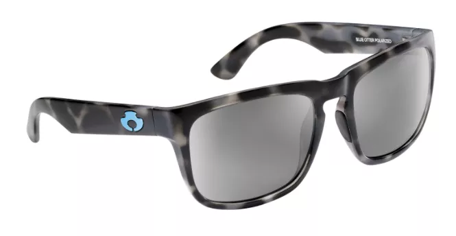 Blue Otter Polarized Sunglasses Cumberland Smoked Tortoise-Hidden Graphite Nylon #3217