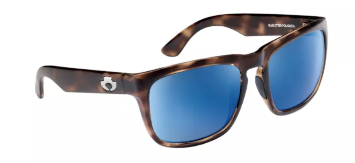Blue Otter Polarized Sunglasses Cumberland Wet Maple-Pacific Blue Nylon #3208