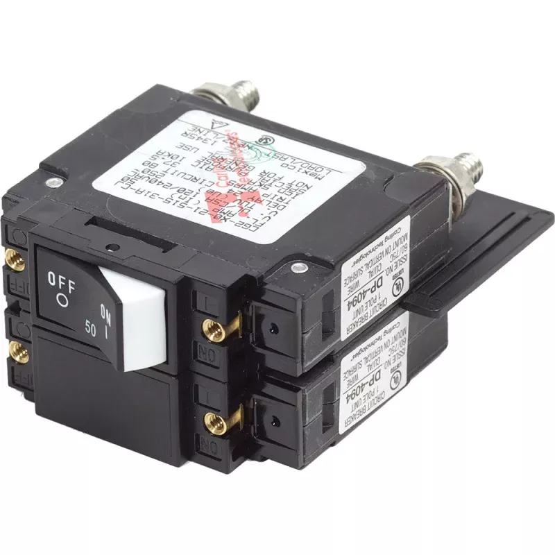 Blue Sea 7467 UL-489 Circuit Breaker – 50A Raised Rocker