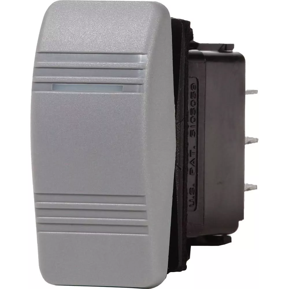 Blue Sea 8233 Water Resistant Contura III Switch - Gray - 8233