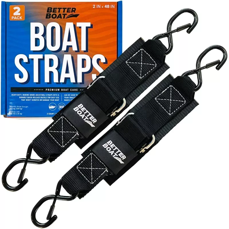 Boat Trailer Straps|S Hook with Safety Latch