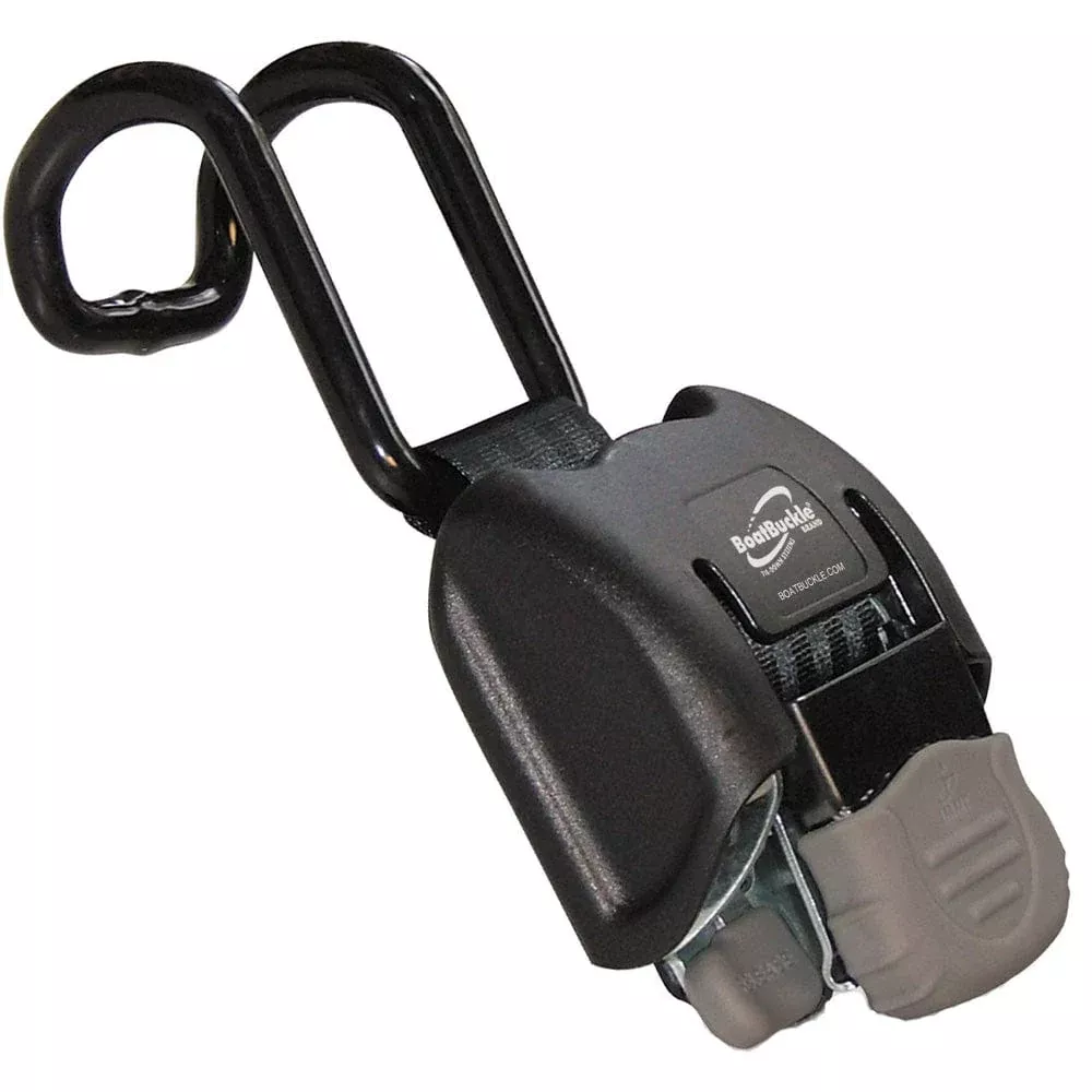 BoatBuckle G2 Retractable Gunwale Tie-Down – 2″-38″ – Pair
