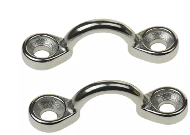 Boating Essentials Stainless Steel Eye Straps #BE-HA-54110-DP