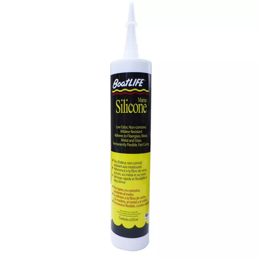 BoatLIFE Silicone Rubber Sealant Cartridge - Black - 1152