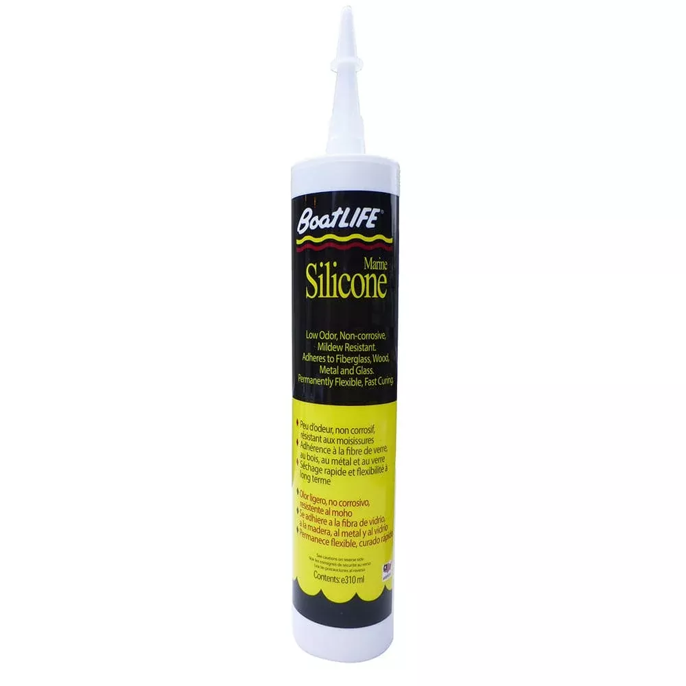 BoatLIFE Silicone Rubber Sealant Cartridge - Clear