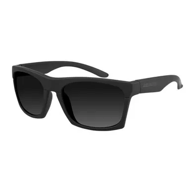 Bobster ECAP001 Capone Sunglasses w/ Matte Black Frame & Smoke Lens