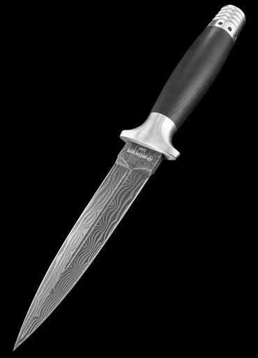 Boker MG-42 Damast Fixed Blade