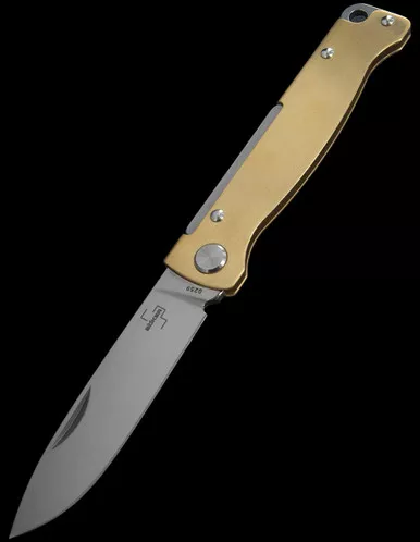 Boker Plus Atlas Brass Folding Knife
