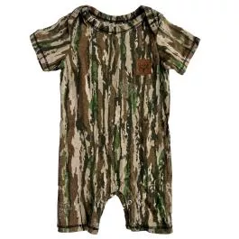 Bone Collector Infant Short Sleeve Romper - Realtree - 6-9 Months