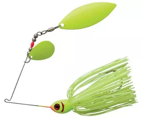 Booyah Glow Blade Double Willow Spinnerbait