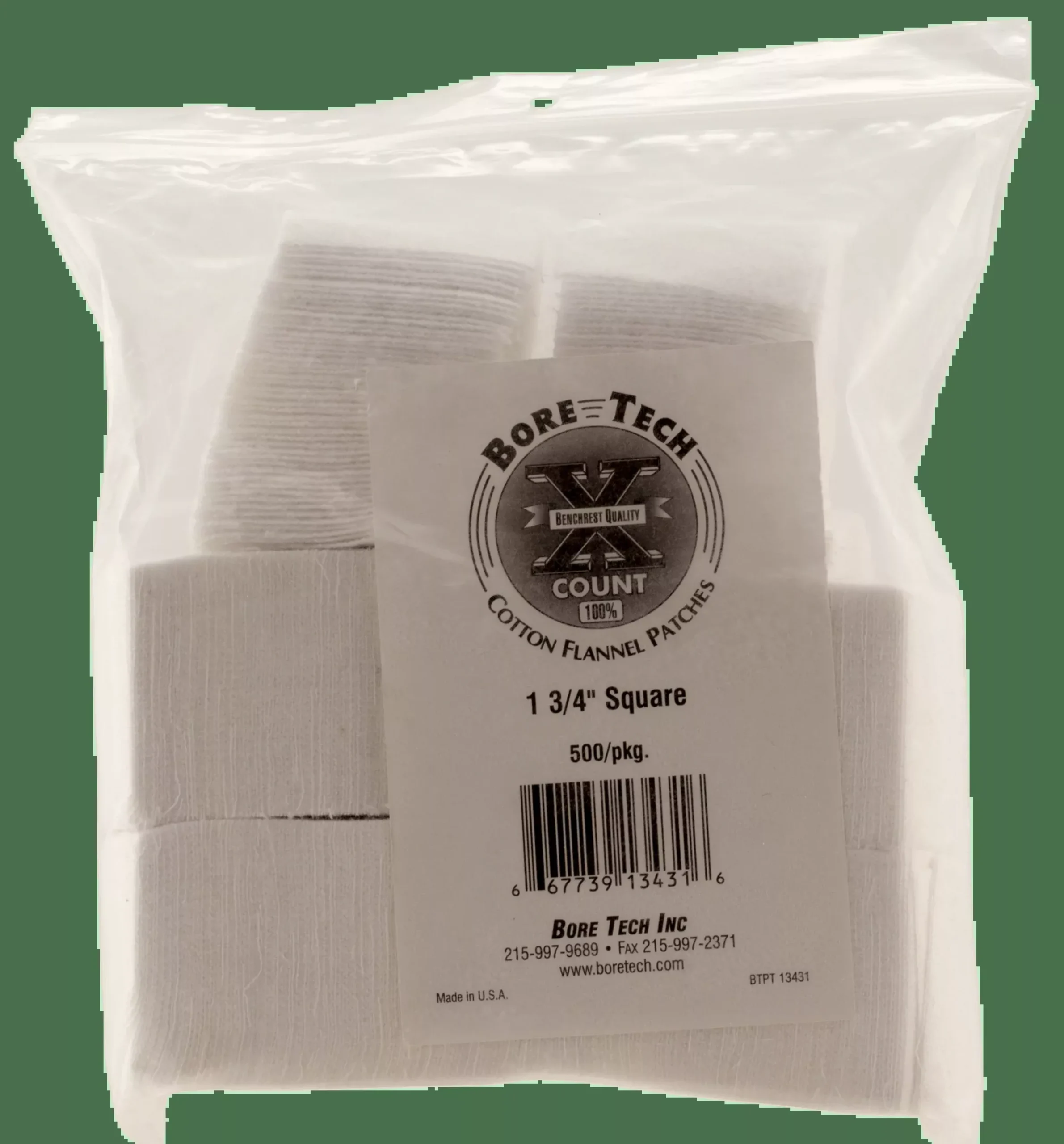 Bore Tech X-count, Btech Btpt-134-s500 Patch 1 3/4 Sq 500