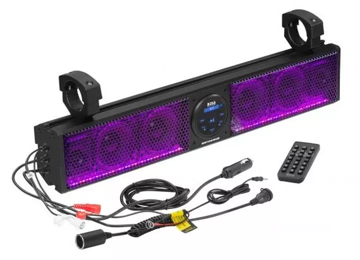 BOSS Audio Systems 26" ATV/UTV Multicolor Sound Bar• BRT26RGB