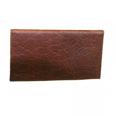 Boston Leather Checkbook Cover, Soft Leather
