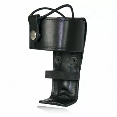 Boston Leather Model 5487E Deluxe Adjustable Radio Holder 5” w/ Elastic Strap