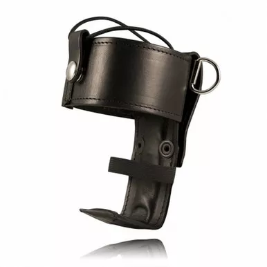 Boston Leather Model 5487RC Firefighter’s Deluxe Adjustable Radio Holder 5”