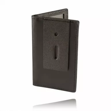 Boston Leather Model 5819SWF Double Oversized ID Holder w/ Flap, Soft