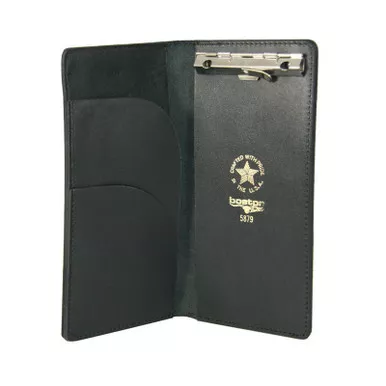 Boston Leather Model 5879 Citation Book w/ Clip